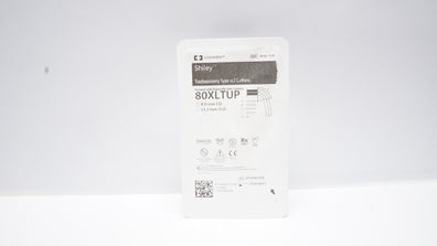 Covidien 80XLTUP Shiley Tracheostomy Tube XLT Cuffless 8.0mm ID x 13.3mm OD (x)